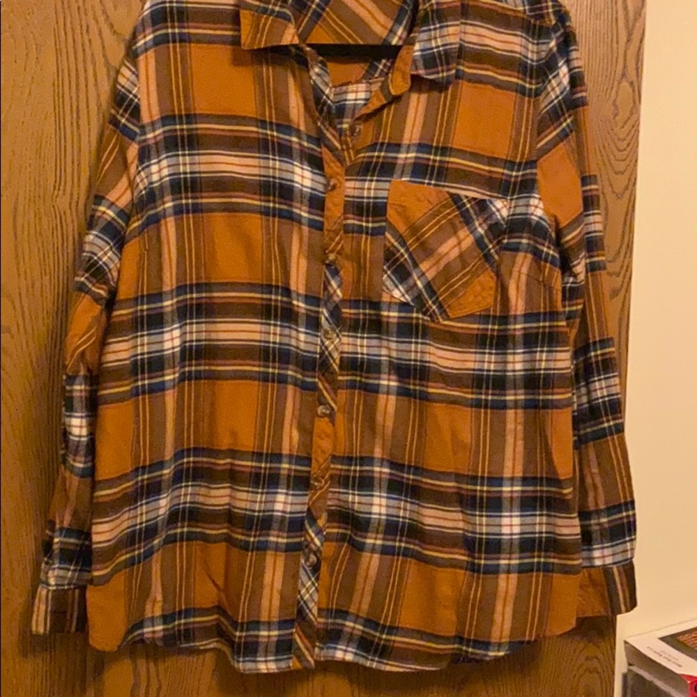 Plaid Button Up - Picture 3 of 3